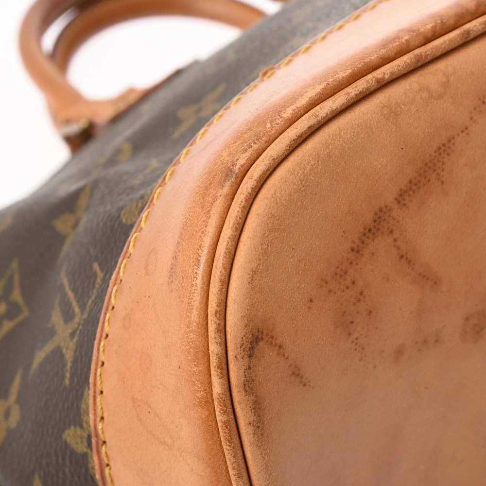 LOUIS VUITTON Monogram Alma Brown Canvas Handbag - Picture 5 of 11